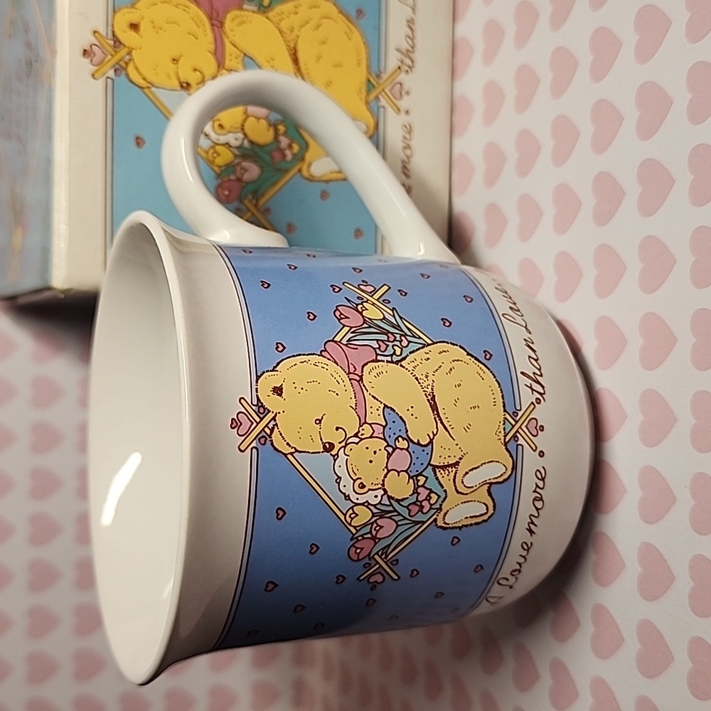 Vintage Applause Cute Bear Themed Mommy's First Mug